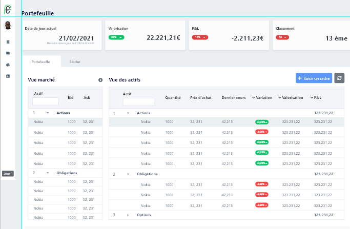 traiding gamified training,Employees training 